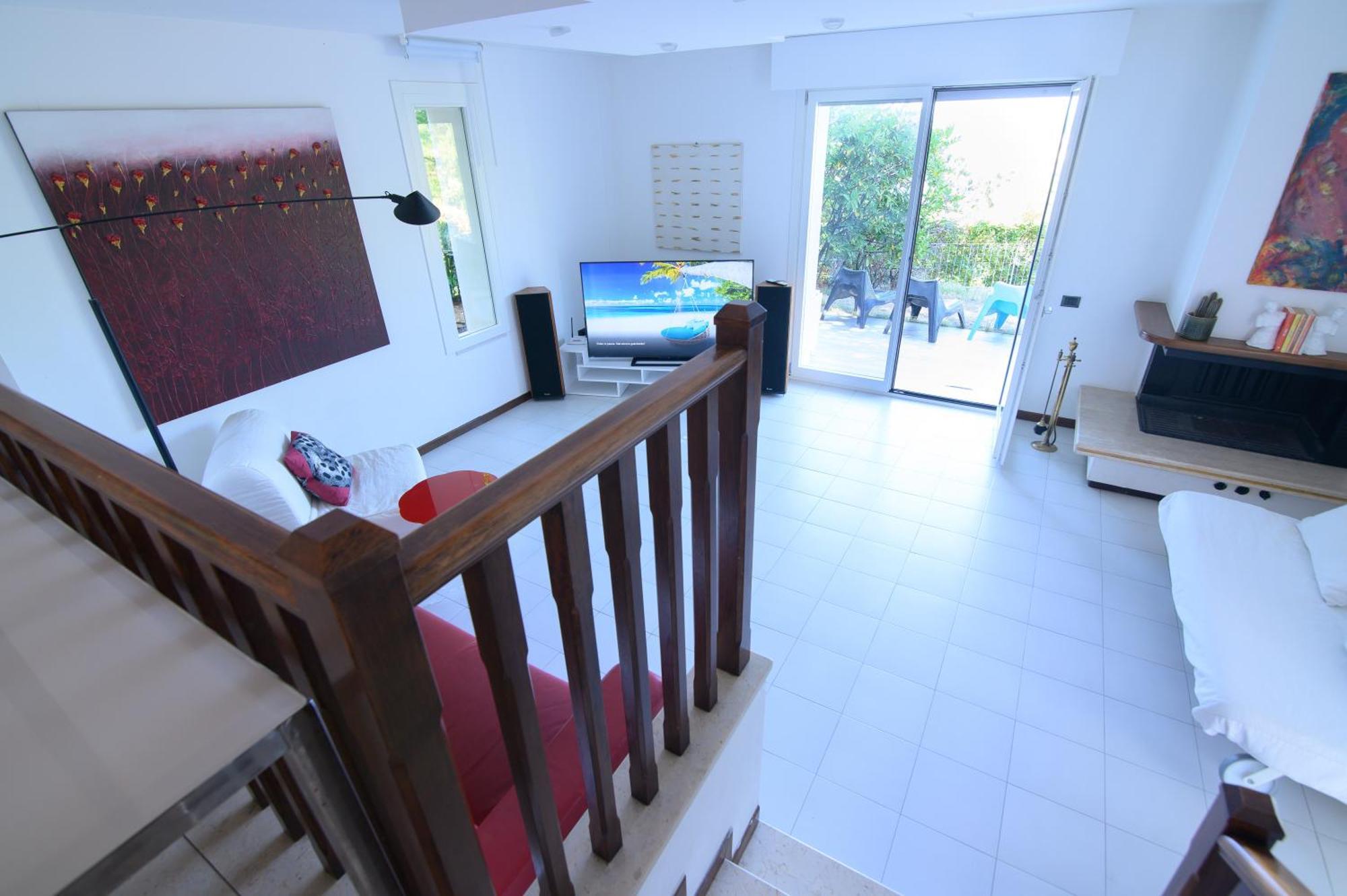 Villetta Panoramica Con Giardino A ריצ'יונה מראה חיצוני תמונה